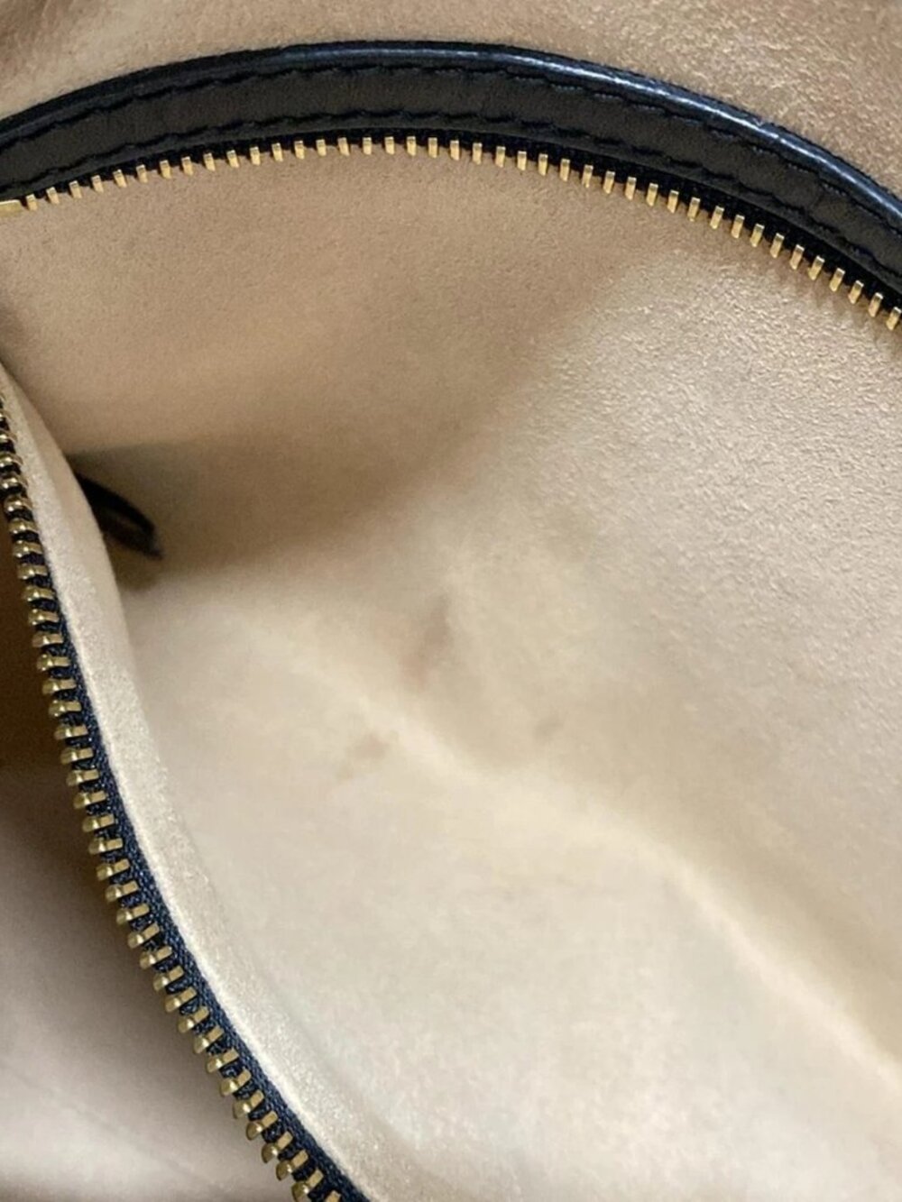 GUCCI Ophidia Medium Top Handle Bag 524532 Brown Black Multi Suede Cotton - - Picture 10 of 15